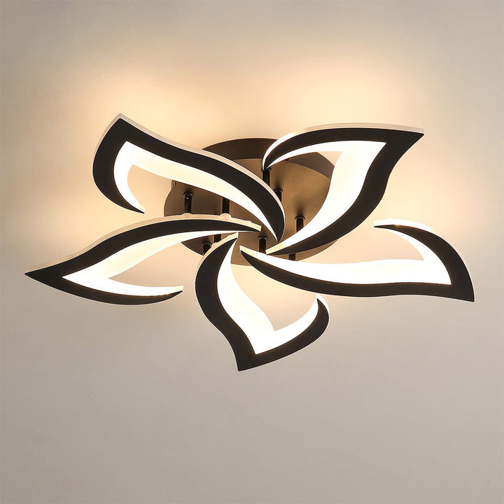Led Deckenleuchte im Blumen-Design