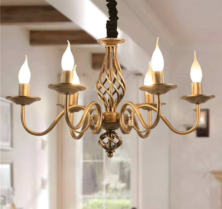 Esstisch Pendelleuchte | Vintage Bronze Elegante Beleuchtung