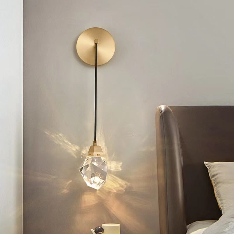 Wandleuchte Design | Kristall Effekt Pendelstil