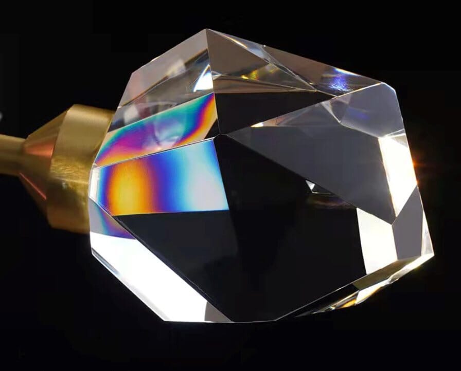 Wandleuchte Design | Kristall Effekt Pendelstil