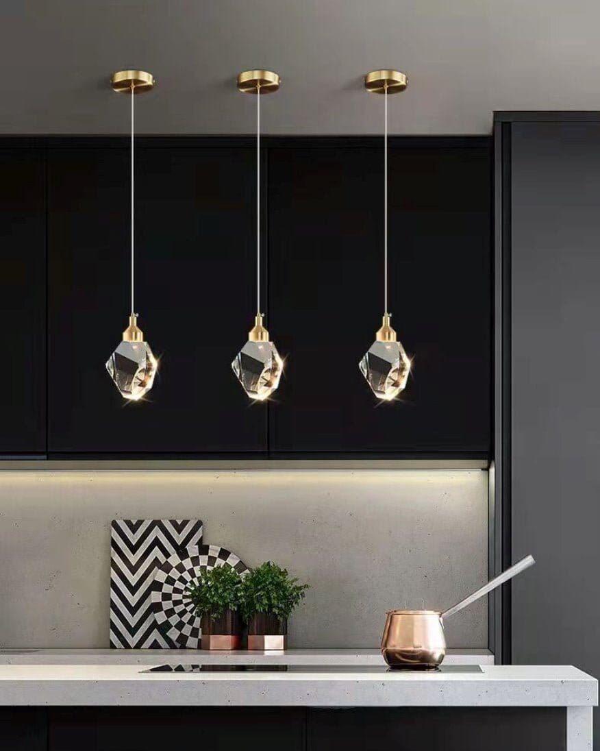 Wandleuchte Design | Kristall Effekt Pendelstil