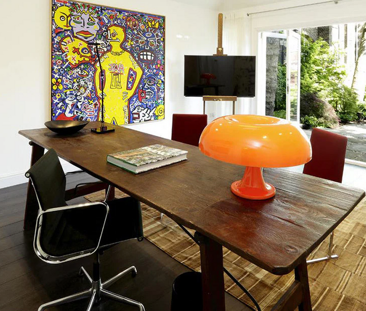 Moderne LED Tischlampe im Pilzdesign | Minimalistisch