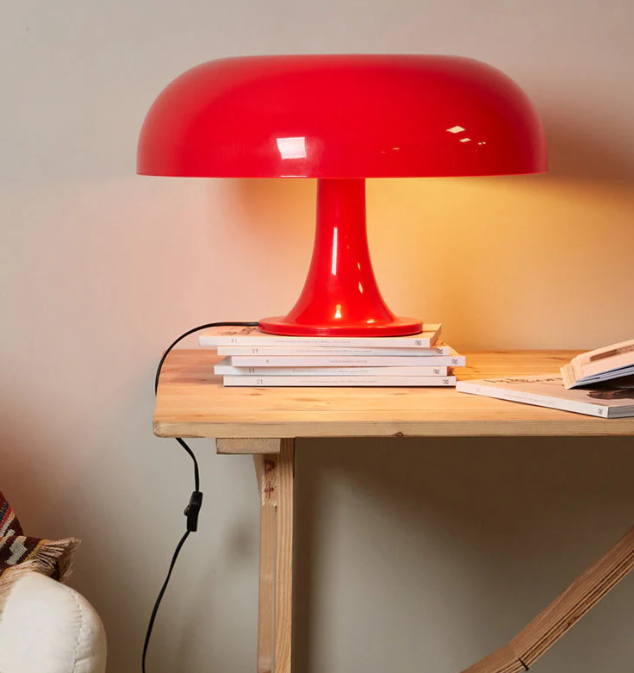 Moderne LED Tischlampe im Pilzdesign | Minimalistisch
