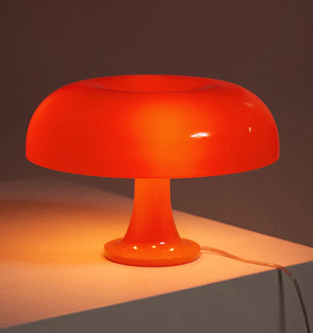 Moderne LED Tischlampe im Pilzdesign | Minimalistisch