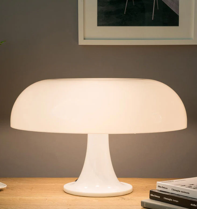 Moderne LED Tischlampe im Pilzdesign | Minimalistisch