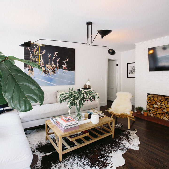 Deckenlampe Wohnzimmer | Verstellbare Arme & Skulpturales Design