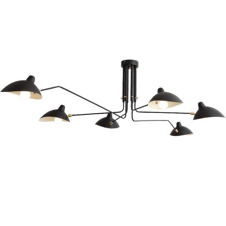 Deckenlampe Wohnzimmer | Verstellbare Arme & Skulpturales Design