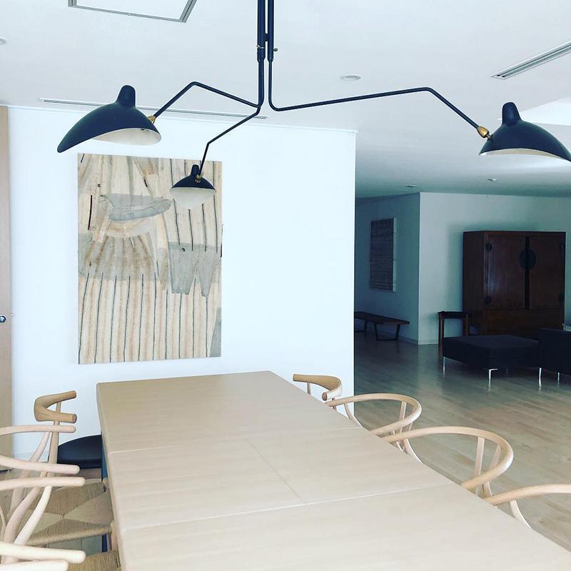 Deckenlampe Wohnzimmer | Verstellbare Arme & Skulpturales Design