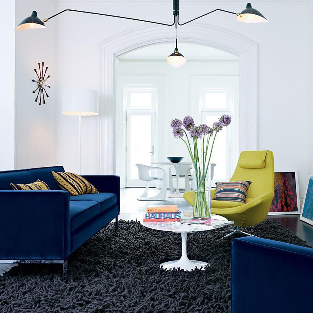 Deckenlampe Wohnzimmer | Verstellbare Arme & Skulpturales Design