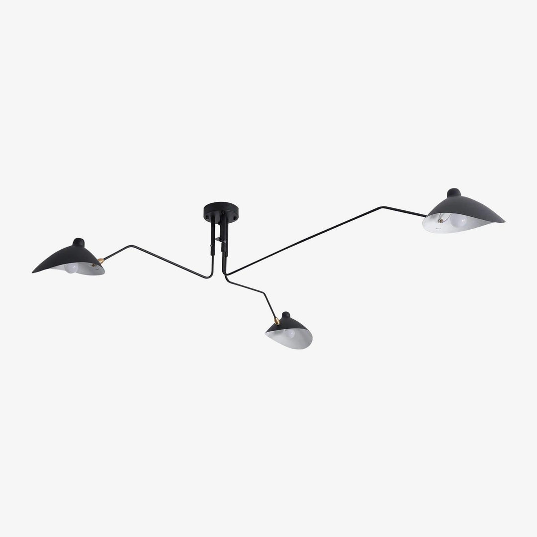 Deckenlampe Wohnzimmer | Verstellbare Arme & Skulpturales Design