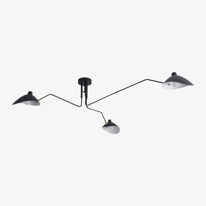 Deckenlampe Wohnzimmer | Verstellbare Arme & Skulpturales Design