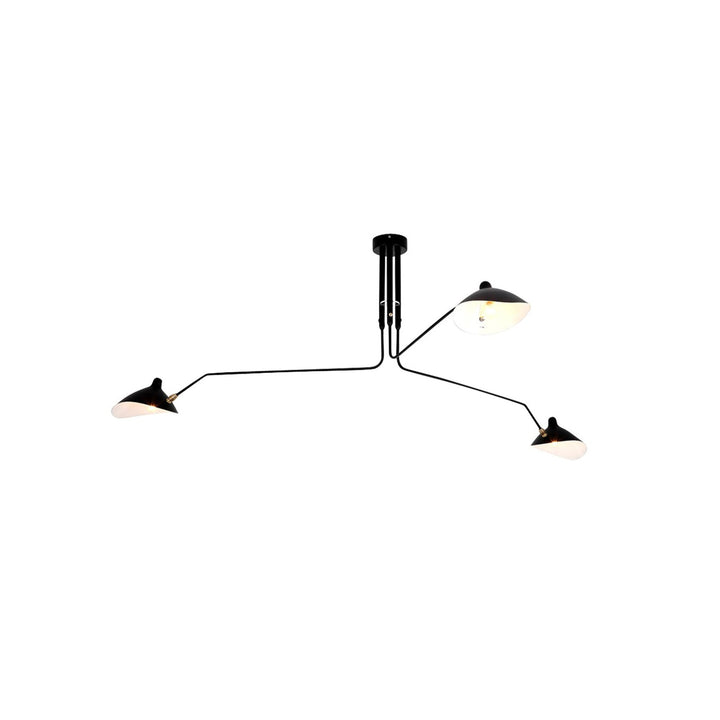 Deckenlampe Wohnzimmer | Verstellbare Arme & Skulpturales Design