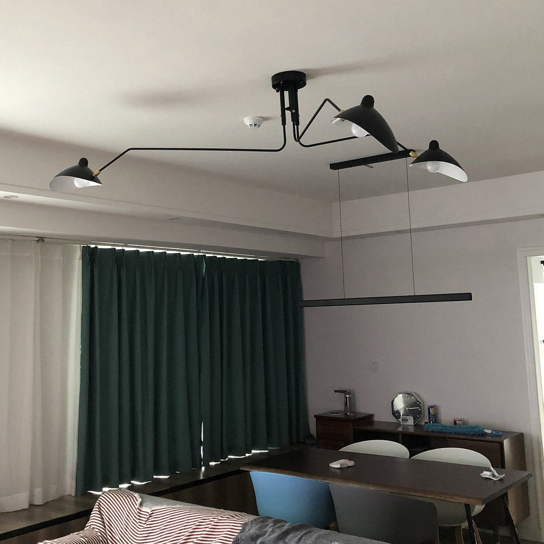 Deckenlampe Wohnzimmer | Verstellbare Arme & Skulpturales Design