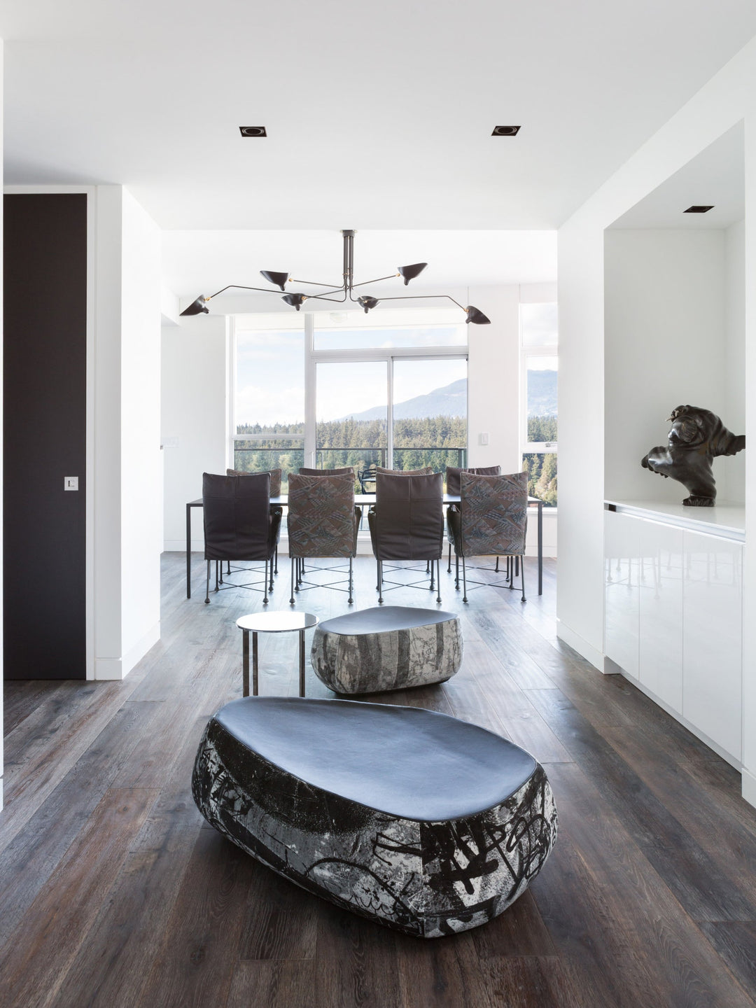 Deckenlampe Wohnzimmer | Verstellbare Arme & Skulpturales Design