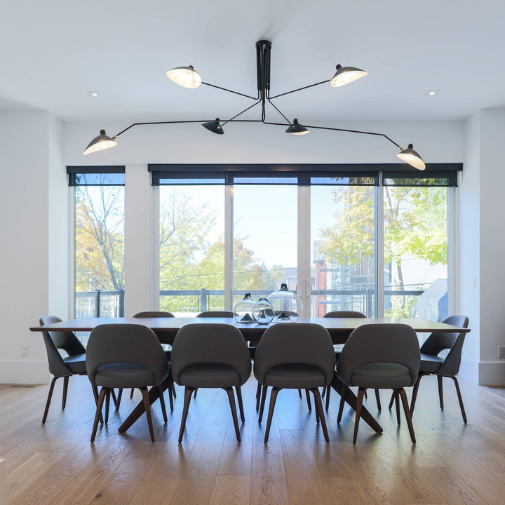 Deckenlampe Wohnzimmer | Verstellbare Arme & Skulpturales Design