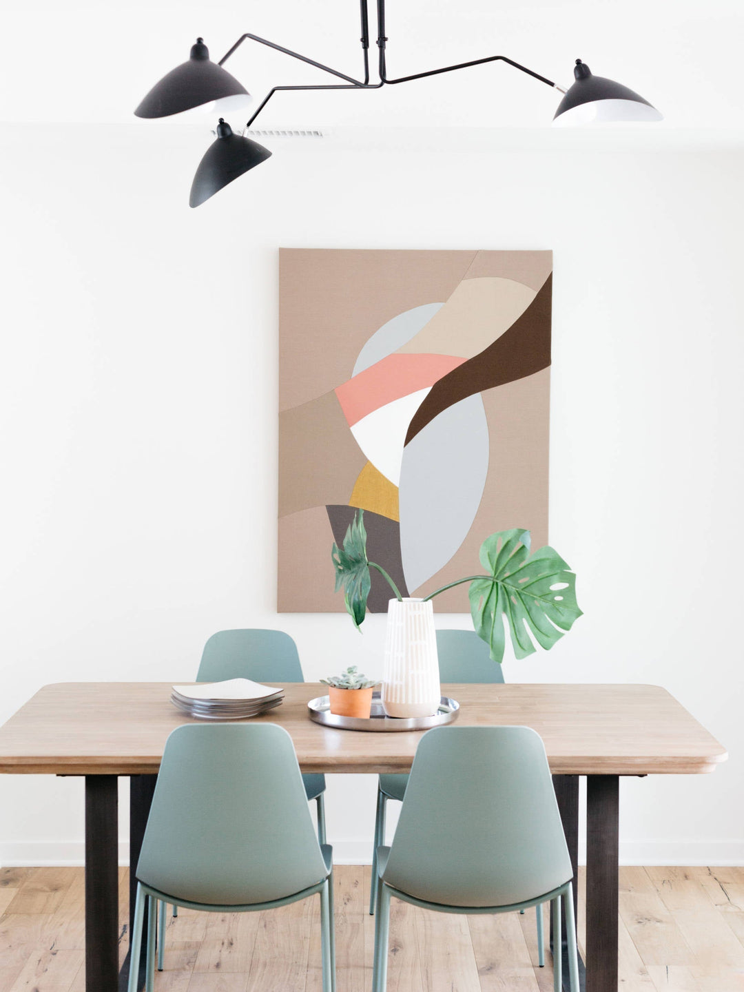 Deckenlampe Wohnzimmer | Verstellbare Arme & Skulpturales Design