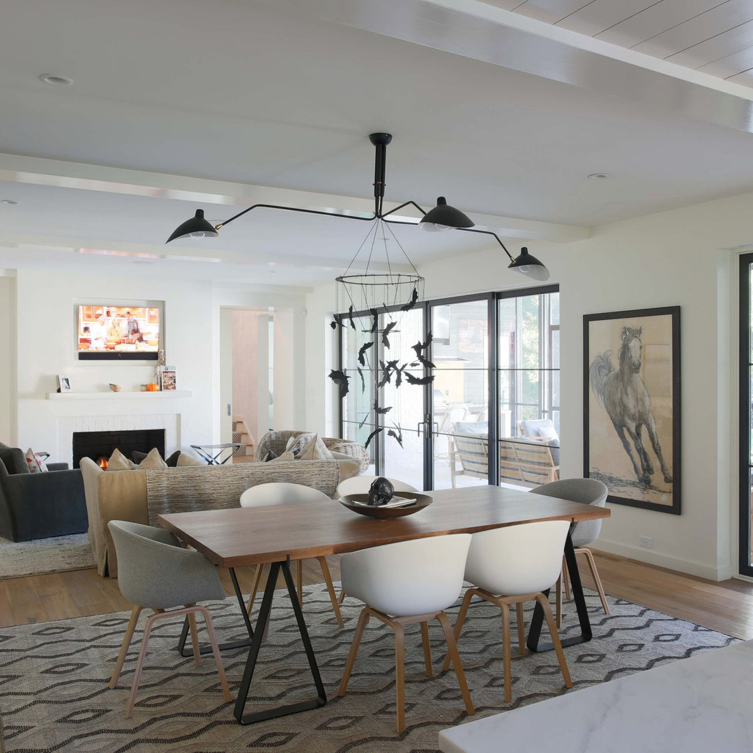 Deckenlampe Wohnzimmer | Verstellbare Arme & Skulpturales Design
