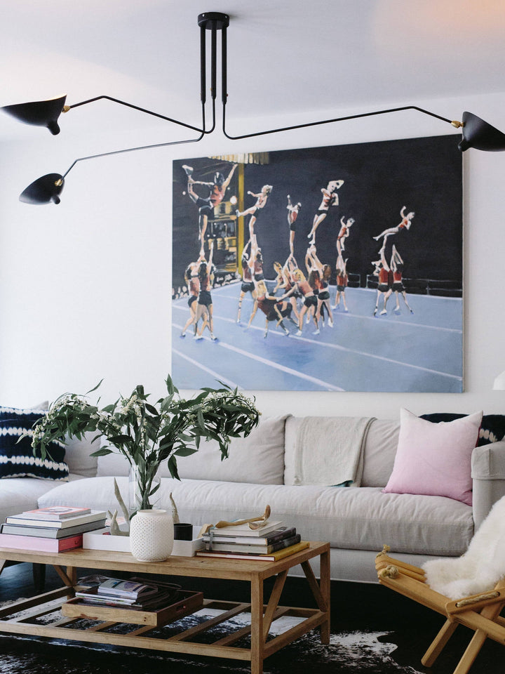 Deckenlampe Wohnzimmer | Verstellbare Arme & Skulpturales Design