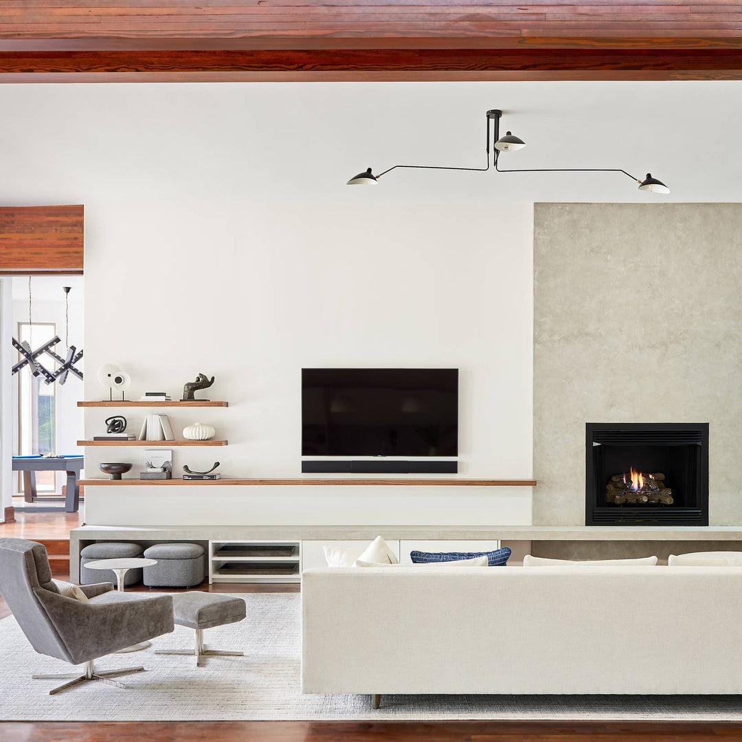 Deckenlampe Wohnzimmer | Verstellbare Arme & Skulpturales Design
