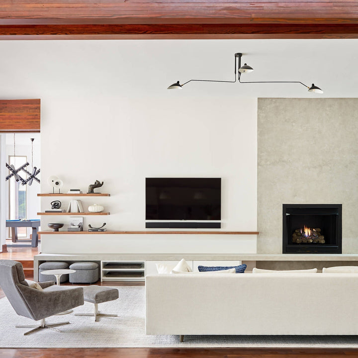 Deckenlampe Wohnzimmer | Verstellbare Arme & Skulpturales Design
