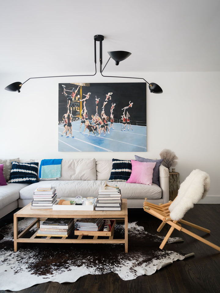 Deckenlampe Wohnzimmer | Verstellbare Arme & Skulpturales Design