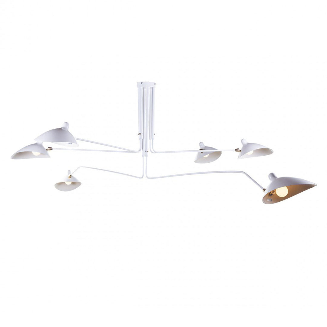 Deckenlampe Wohnzimmer | Verstellbare Arme & Skulpturales Design
