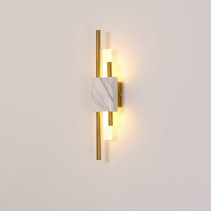 LED Wandleuchten mit Marmordesign | Stilvoll