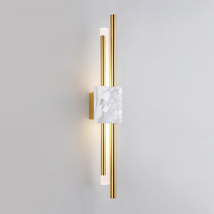 LED Wandleuchten mit Marmordesign | Stilvoll