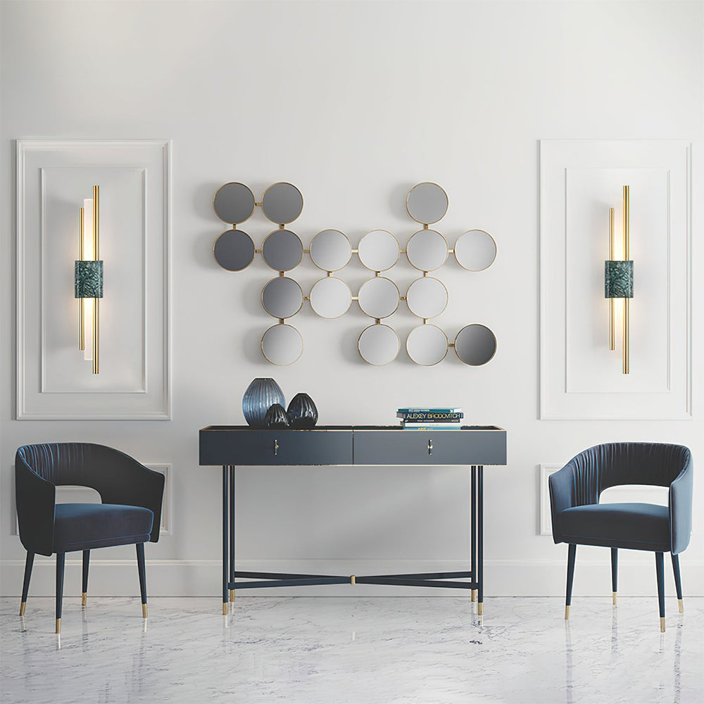 LED Wandleuchten mit Marmordesign | Stilvoll