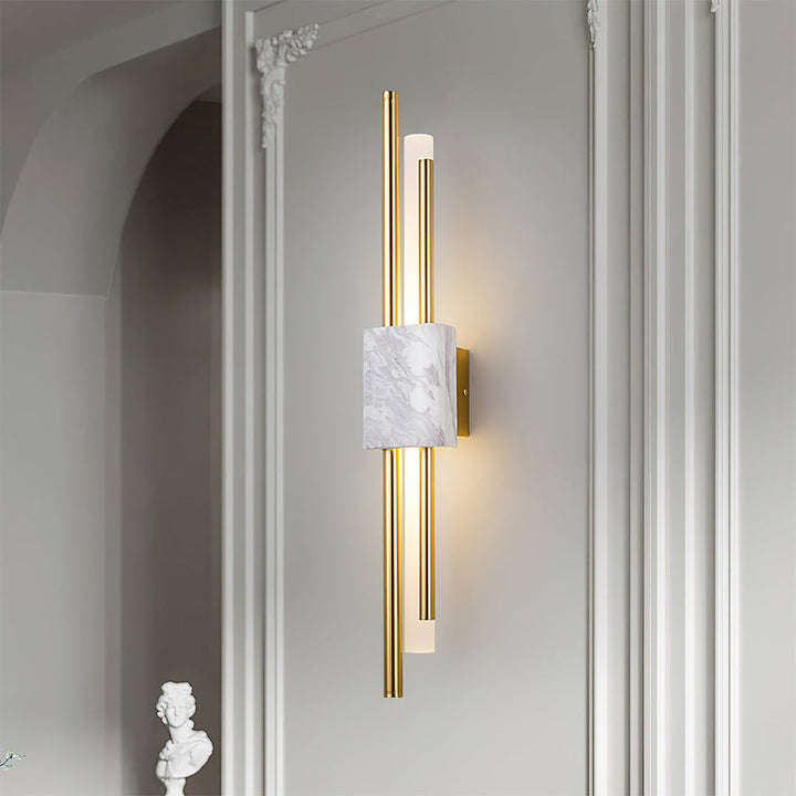 LED Wandleuchten mit Marmordesign | Stilvoll