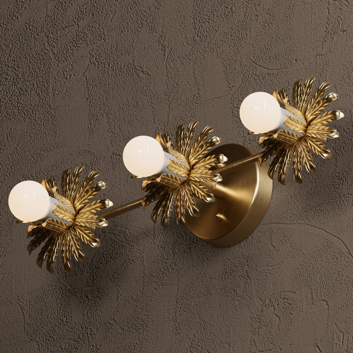 Wandleuchte Dreifach | Mid-Century Stil