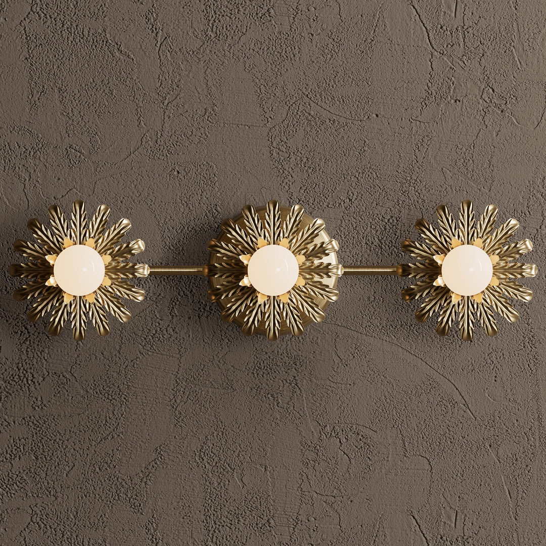 Wandleuchte Dreifach | Mid-Century Stil