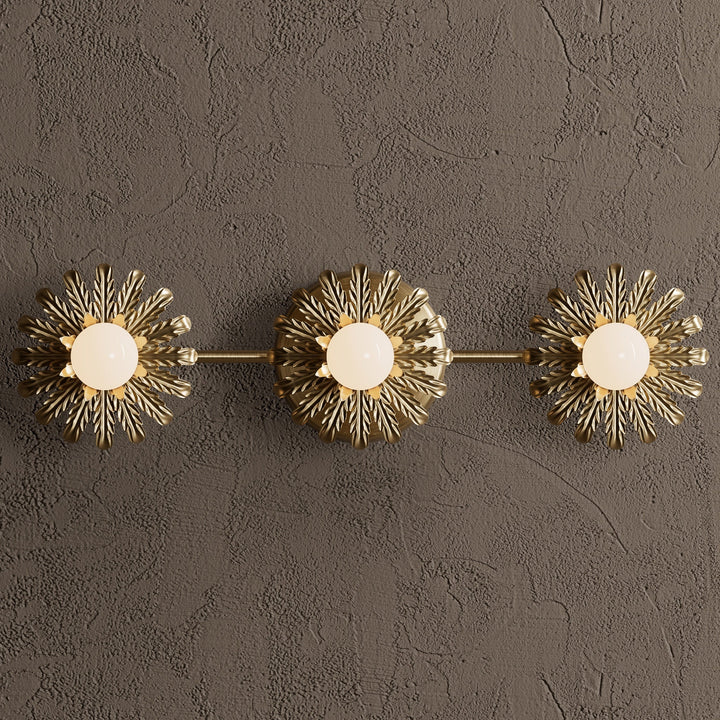 Wandleuchte Dreifach | Mid-Century Stil