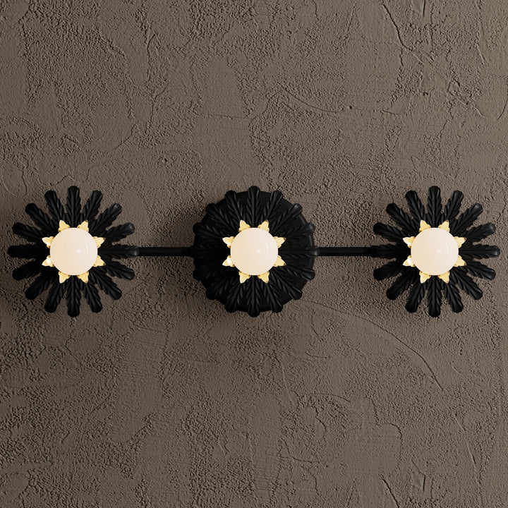 Wandleuchte Dreifach | Mid-Century Stil