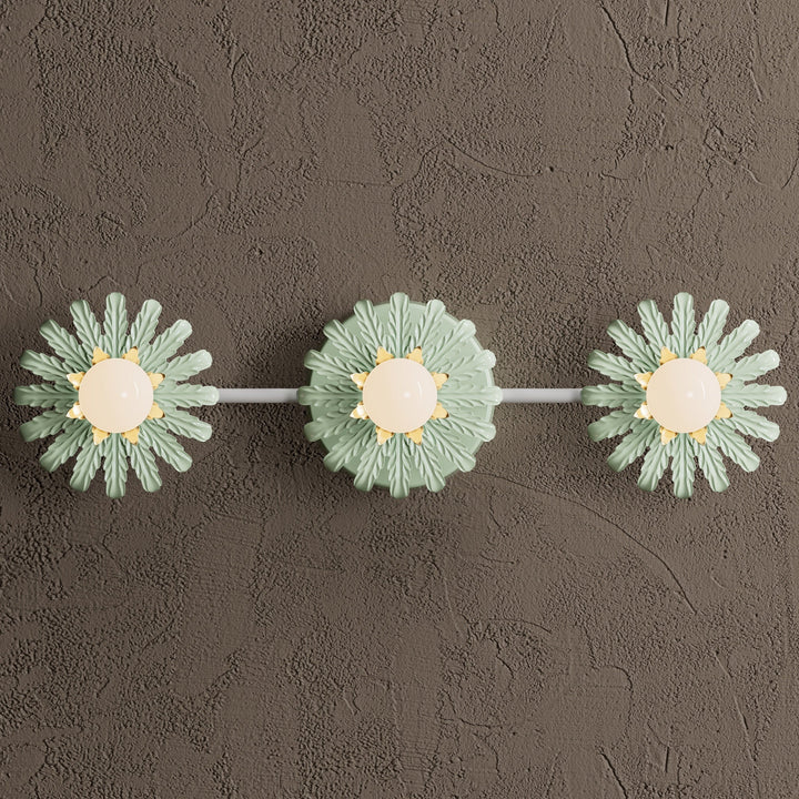 Wandleuchte Dreifach | Mid-Century Stil