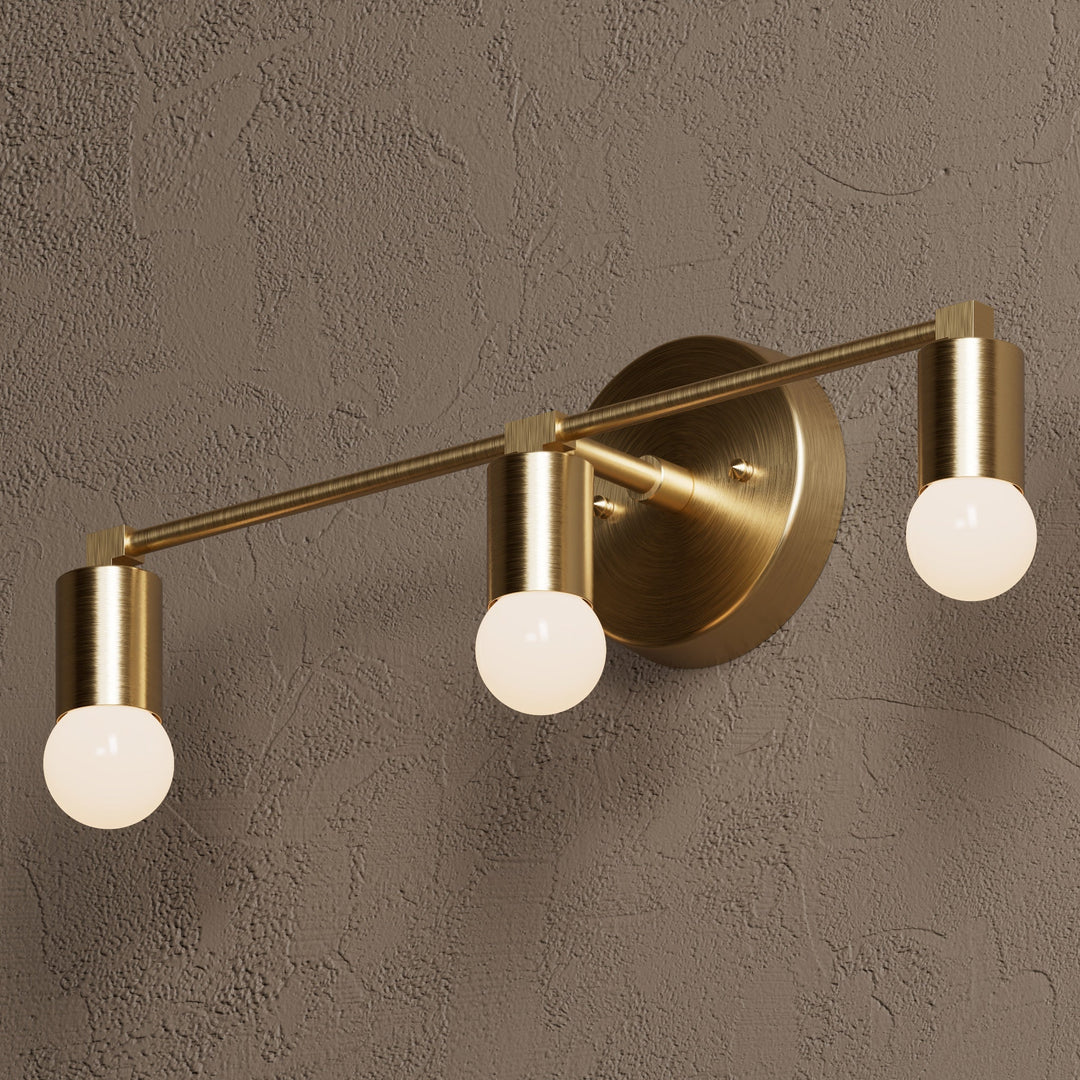 Badezimmer Wandleuchte | Dreifach Beleuchtung