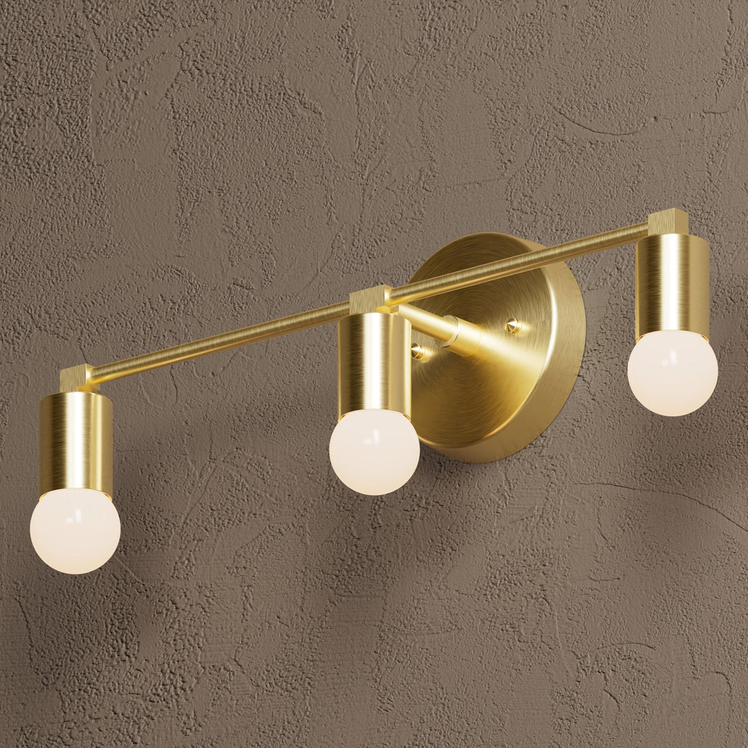 Badezimmer Wandleuchte | Dreifach Beleuchtung