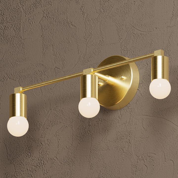 Badezimmer Wandleuchte | Dreifach Beleuchtung