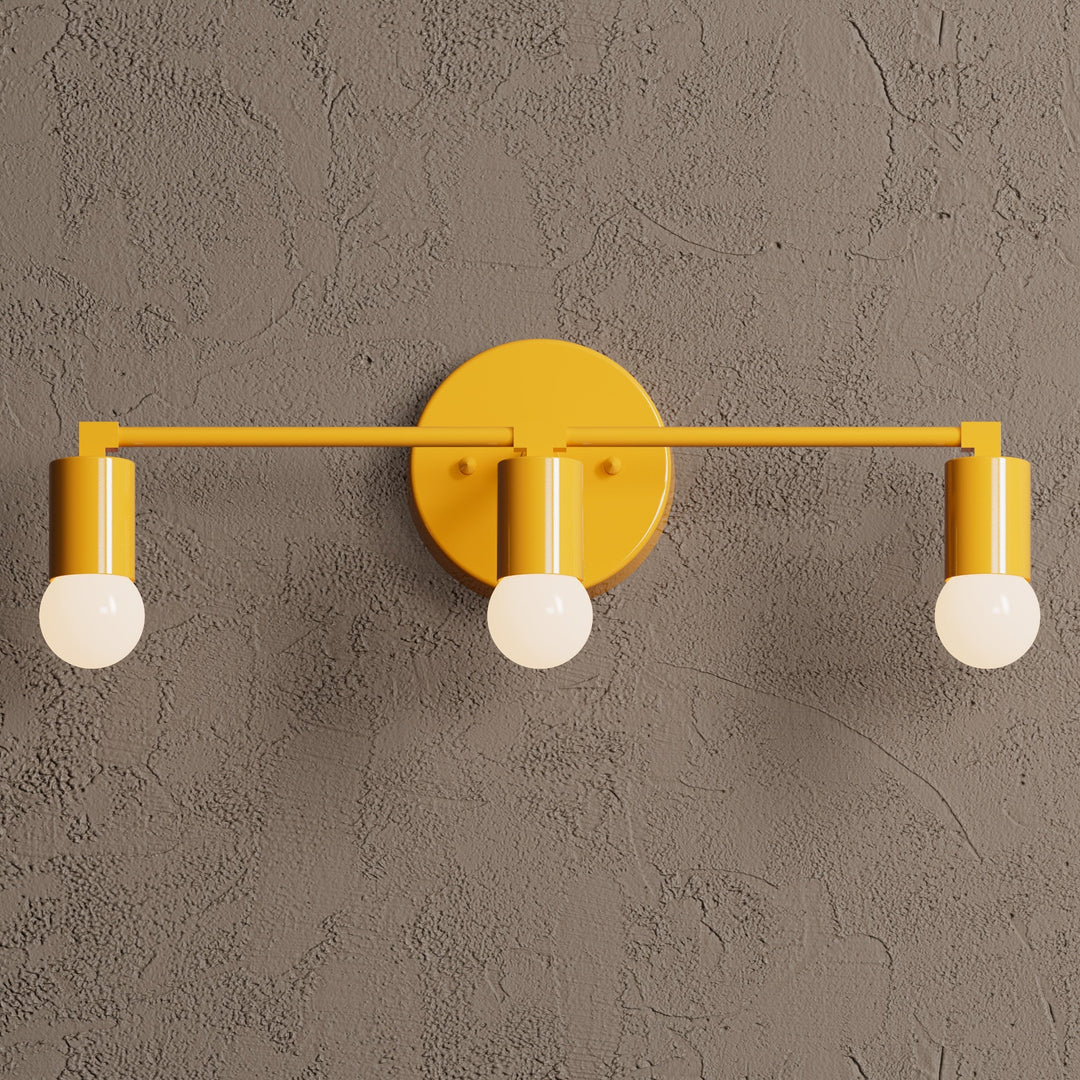 Badezimmer Wandleuchte | Dreifach Beleuchtung
