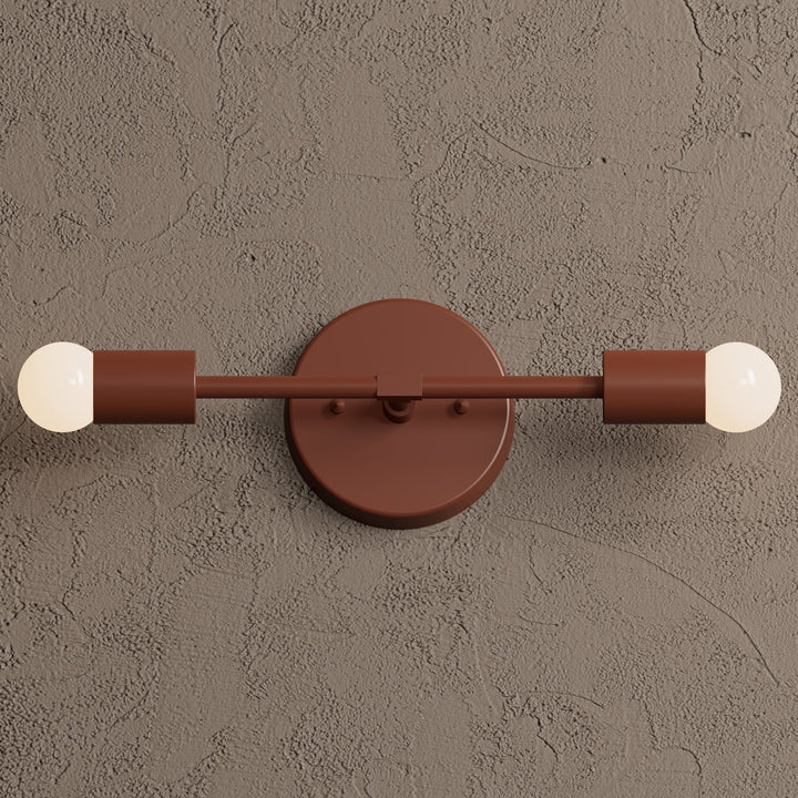 Wandleuchte Doppellicht | Modern Zylinderform