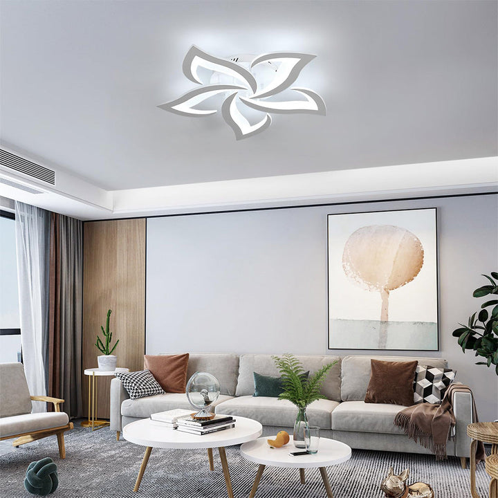 Led Deckenleuchte im Blumen-Design