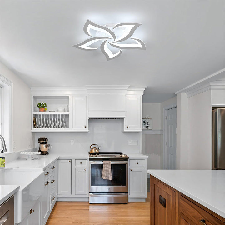 Led Deckenleuchte im Blumen-Design