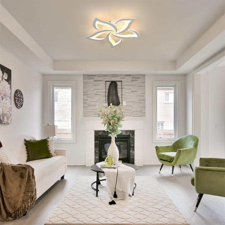 Led Deckenleuchte im Blumen-Design
