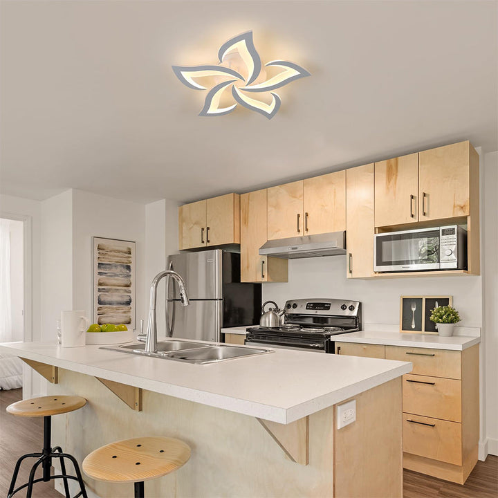 Led Deckenleuchte im Blumen-Design