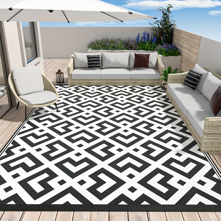 Outdoor Teppich Gewebte PP-Bodenmatte