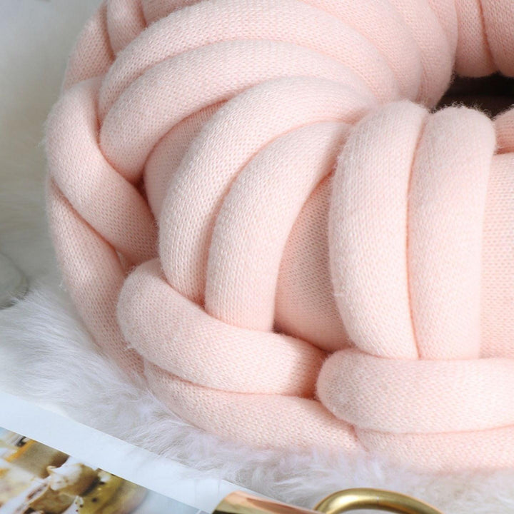 Rundes Kissen im Donut-Stil | Vielseitig für Wohnzimmer & Schlafzimmer