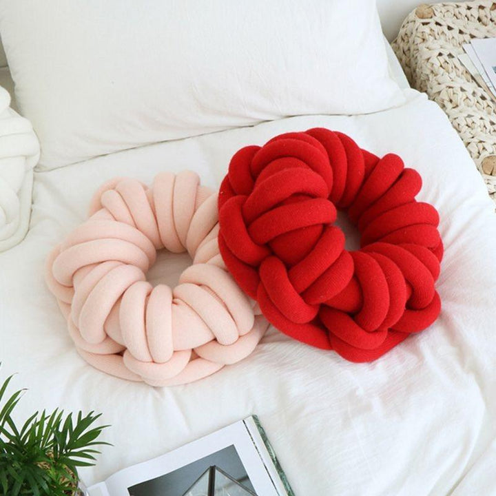 Rundes Kissen im Donut-Stil | Vielseitig für Wohnzimmer & Schlafzimmer
