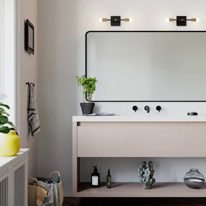 Wandleuchte Doppellicht | Modern Zylinderform