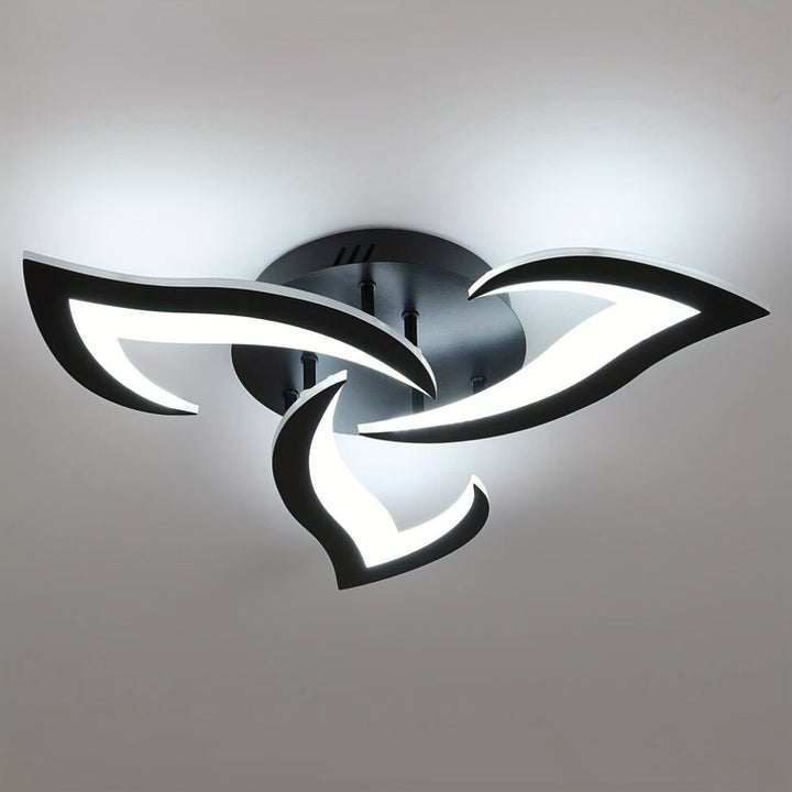 Led Deckenleuchte im Blumen-Design
