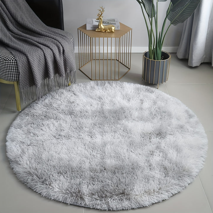 Runder Teppich | Flauschiger Teppich